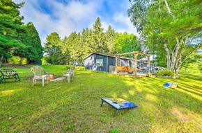 Riverfront Home with Dock about 6 Mi to Cheboygan!